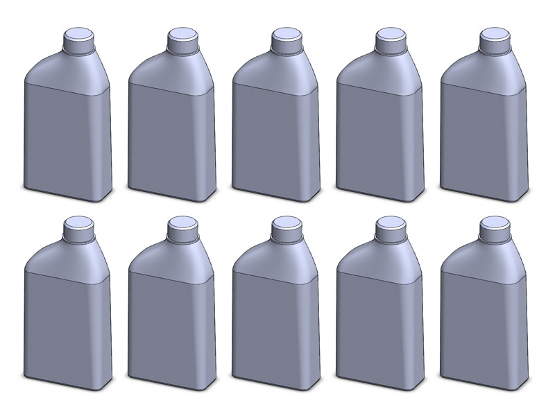 1L 2 Takt Öl Benzin Kraftstoff Mischflaschen Tankbehälter 25:1 50:1 Für  Kettensägenschneider Von 1,87 €